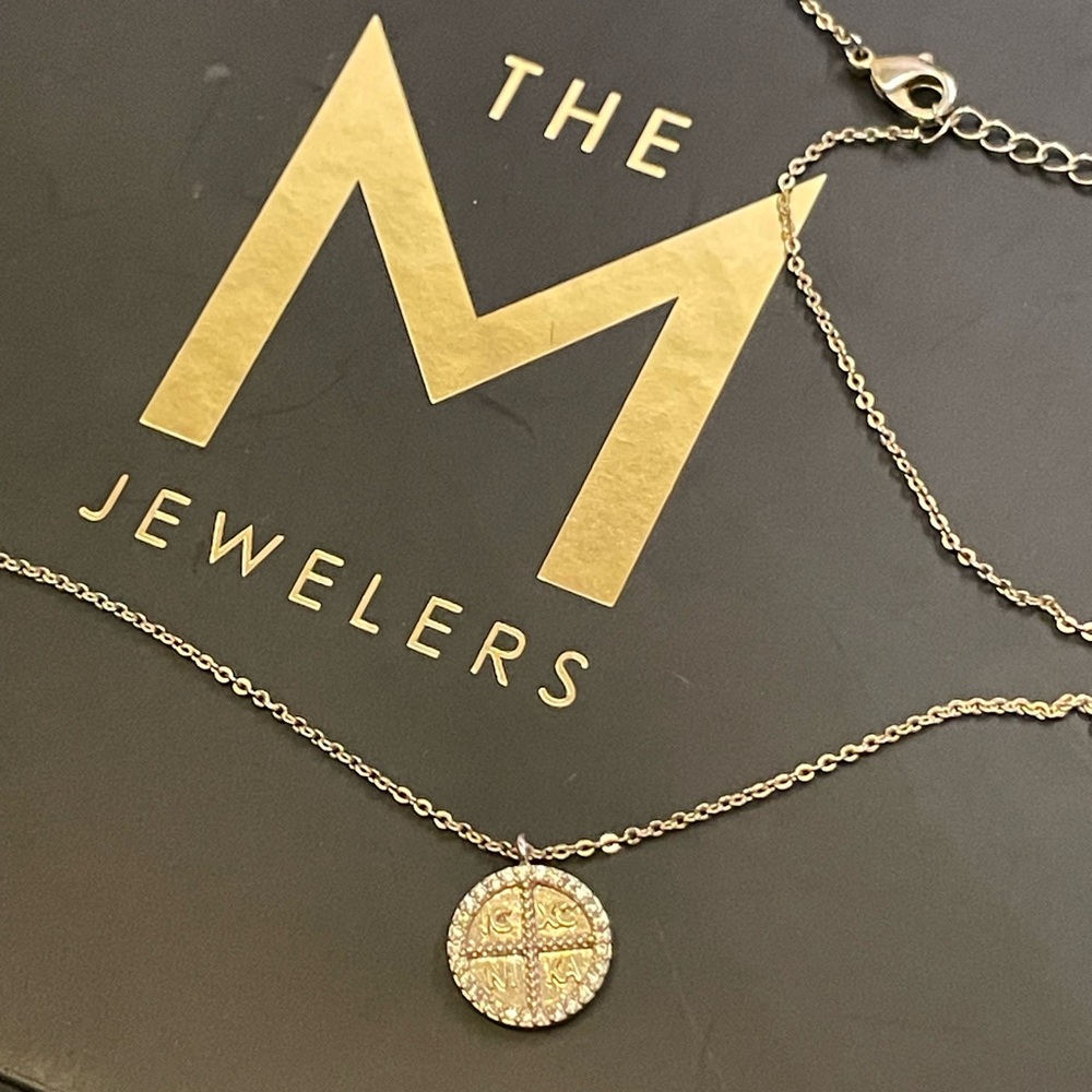 Gold plated Pendant Necklace. Purchased in Greece.